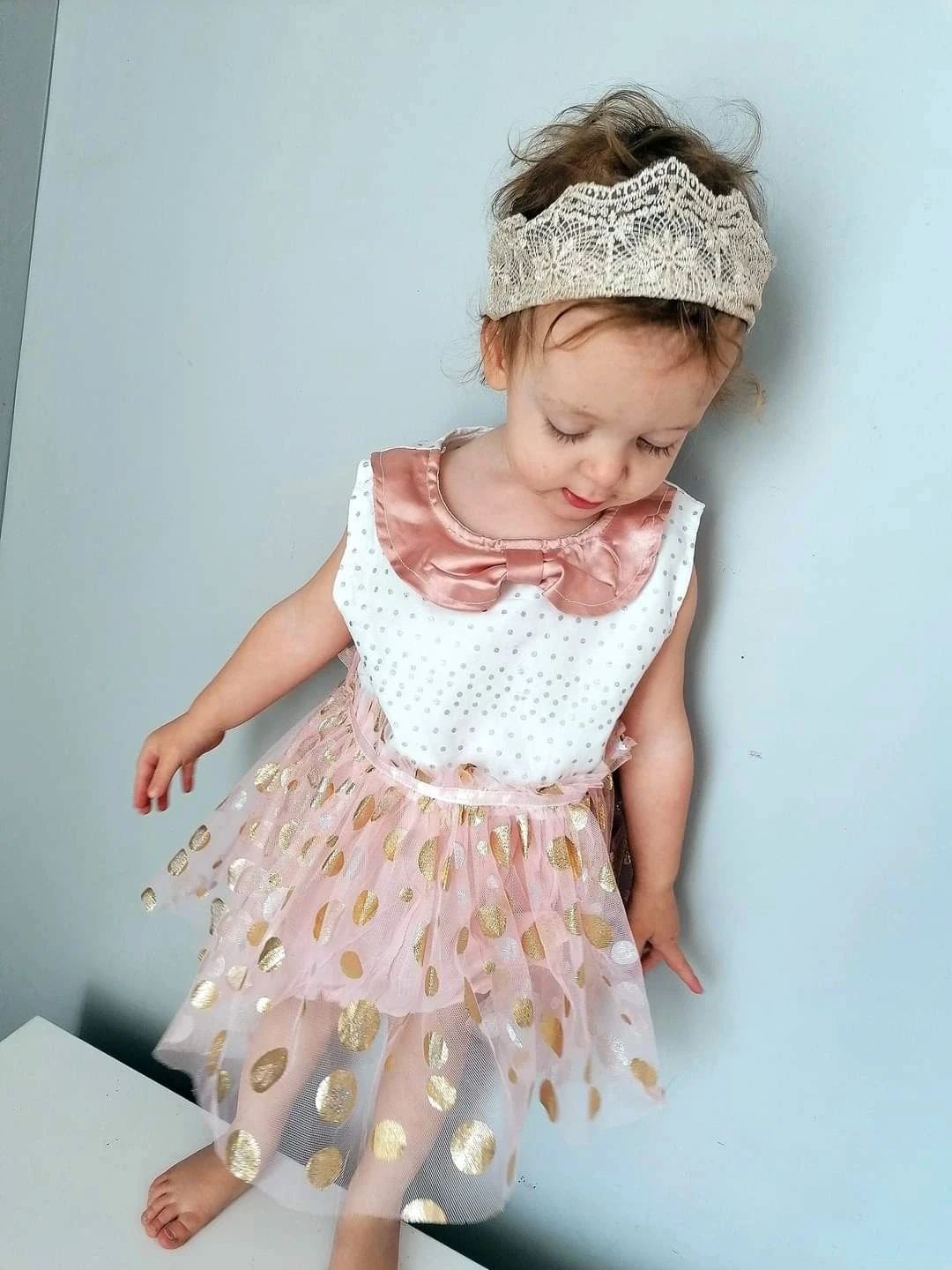 18 mois bébé fille robe soirée fête cérémonie